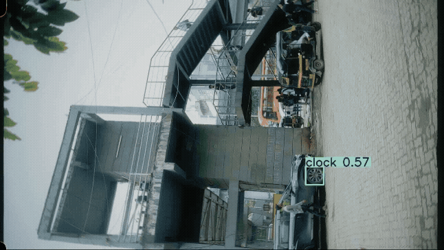 Animated street view